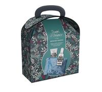 Tesori d'Oriente Set Regalo, Profumo Aromatico 100 ml e Crema Corpo 75 ml, Fragranza Muschio Bianco, Confezione Regalo, Pochette