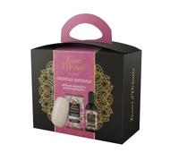 Tesori d'Oriente, Orchidea Imperiale Set Regalo Doccia con Saponetta Profumata e Profumo Aromatico 100 ml