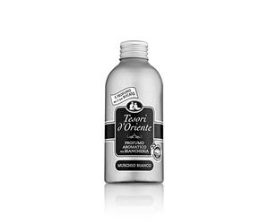Tesori d'Oriente - Profumatore Bucato Lavatrice Muschio Bianco, dalle Note Muschiate e Ambrate, Ideato per Donare ai tuoi Capi una Fragranza Intensa e Duratura, per Tutti i Tipi di Tessuto, 250 ml