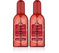 Tesori d'Oriente - Profumo Aromatico Fiore del Dragone, dalla Fragranza Fruttata e Avvolgente, Note di Mandorla, Vaniglia, Muschio e Ambra, 100ml (Confezione da 2)