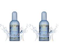 Tesori d'Oriente - Profumo Aromatico Thalasso Therapy, dalla Fragranza Marina, Note di Bergamotto, Lavanda, Patchouli e Muschio Bianco, 100ml (Confezione da 2)