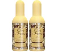 Tesori d'Oriente - Profumo Aromatico Vaniglia e Zenzero del Madagascar, dalla Fragranza Floreale e Avvolgente, Note di Bergamotto, Orchidea, Ambra e Cedro, 100ml (Confezione da 2)