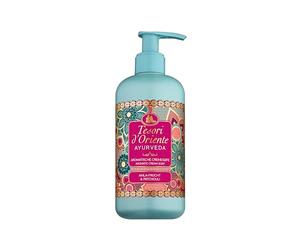 Tesori d'Oriente Sapone liquido Ayurveda 300 ml, sapone aromatico per le mani con estratto di frutta amla, olio di sesamo, aloe vera e calendula, per una pulizia delicata, rituale benessere per corpo