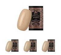 Tesori d'Oriente Sapone solido "Hammam", 125 g, sapone aromatico per le mani con olio di argan e fiori d'arancio, sapone per il corpo per la pulizia delicata della pelle, rituale per corpo e sensi