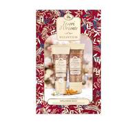 Tesori d'Oriente - Set Regalo 'Byzantium' Con Crema Doccia e Crema per il Corpo, Cura Con Rosa Nera e Labdano, Rituale Benessere per Sensi