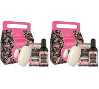 Tesori d'Oriente Set Regalo, Profumo Aromatico 100 ml e Sapone Solido 125 ml, Fragranza Orchidea Imperiale, Confezione Regalo (Confezione da 2)