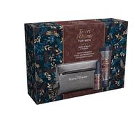 Tesori d'Oriente Set Regalo Uomo, Profumo Aromatico 100 ml e Doccia Shampoo 250 ml, Fragranza Legno di Ebano e Ginseng, Confezione Regalo, Trousse
