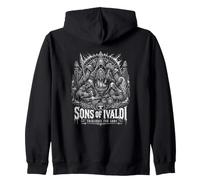 Tesori per dei Figli del Clan Norreno Valhalli Felpa con Cappuccio