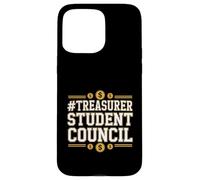 Tesoriere Consiglio Studente Scuola Elezioni Giorno Stile Atletico Custodia per iPhone 15 Pro Max