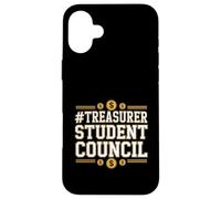 Tesoriere Consiglio Studente Scuola Elezioni Giorno Stile Atletico Custodia per iPhone 16 Plus