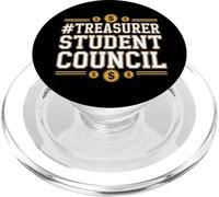 Tesoriere Consiglio Studente Scuola Elezioni Giorno Stile Atletico PopSockets PopGrip per MagSafe