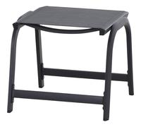 Tesoro Pouf Da Giardino In Alluminio Anthracite Con Tessuto Tecnico