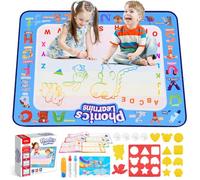 Tesoyzii Giochi Bambini 1 2 3 4 Anni, Tappeto Gioco Bambini Regalo Bambina 1 2 3 4 Anni Regali Natale Bambini Giochi Educativi 1 2 3 4 Anni Giocattoli Bambina 1 2 3 4 Anni Tappeto Magico Bambini