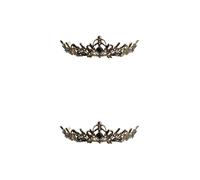 Tespaggio da sposa per da sposa a corona di strass di rina di strass baroch 1pc