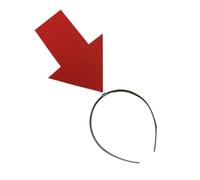 Tespaggio in costume, fascia esclamativa Mark - Exclamation Mark Head Band | per capelli elastici novità, copricapo di gioco per le scorte di oggetti di scena per photo
