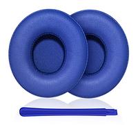 TesRank Cuscinetti per Beats Solo 3 & Solo 2, Cuscinetti Auricolari di Ricambio per Beats Solo 3 & Solo 2, Cuscino Auricolari Professionali per Beats Solo 3 & Solo 2 - Blu
