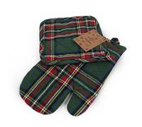 TESS AC943692 presina e guanto da forno Set di guanti da forno 2 pz Multicolore Cotone Tess