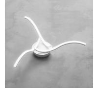 TESSA P/3 LAMPADARIO A SOFFITTO A LED 3000K 1300LM 23W ALLUMINIO E SILICONE