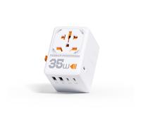 TESSAN 35W Adattatore Universale da Viaggio, Caricatore 35W