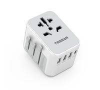 TESSAN Adattatore Universale da Viaggio Presa Universale da Viaggio con 3 USB A
