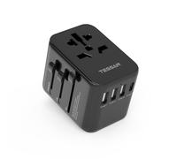 TESSAN Adattatore Universale da Viaggio Presa Universale da Viaggio con 3USB A e