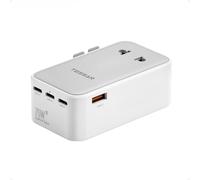 TESSAN Adattatore Universale da Viaggio PD 70W, Universal Travel Adapter con 3 USB C e 1 USB A, Presa Universale da Viaggio per Inghilterra USA Giappone Thailandia Australia Canada Messico
