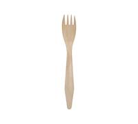 Tessera Bio Products QAF18FSC - Forchette in legno, lunghezza 18 cm, 100 pezzi