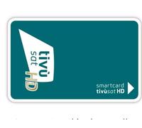 TESSERA HD SCHEDA SMART CARD TIVUSAT GIÀ ATTIVATA ACTIVATED