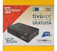 TESSERA SCHEDA SMART CARD + DECODER HD TIVUSAT GIÀ ATTIVATA NEW CARD ACTIVATED