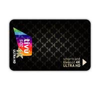TESSERA SCHEDA SMART CARD TVSAT HD 4K TV SAT TIVUSAT HD TIVU'SAT DA ATTIVARE