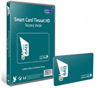 Tessera Smart Card Tivusat HD Tessera Verde Codifica Merlin da Attivare Nuova