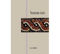 Tesserae iuris (2020). Vol. 1\1