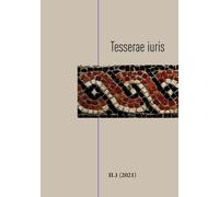 Tesserae iuris (2020). Vol. 2-1 - AA.VV.