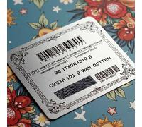 Tessere con copertura Scratch Off stampate in quadricromia con Codice a Barre c