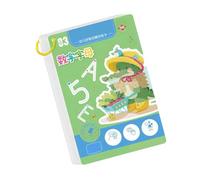 Tessere di allenamento per bambini con penna per bambini, per tracciare o fare pratica in classe, per scrivere immagini educative, libri