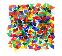 Tessere di Mosaico in Vetro Iridescente per Lampade Turche e Vasi | Frammenti Decorativi per Progetti Artigianali, Effetti Luce Stratificati, Uso su Vetrate e Suncatcher Colore Casuale