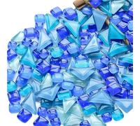 Tessere mosaico Patchwork di mosaico in materiale decorativo fatto a mano da 190 g con frammenti di vetro sparsi Mosaico(A7)