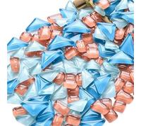 Tessere mosaico Patchwork di mosaico in materiale decorativo fatto a mano da 190 g con frammenti di vetro sparsi Mosaico(A16)