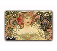 Tessere PVC T5577 numerate stampate RFID 125Khz Read and Write conf. 100 pz. gr