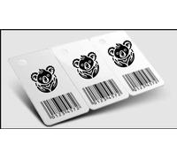 Tessere Tricard stampate con Barcode confezione da 500 pz. grafica da voi fornit