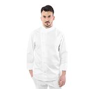 tessile astorino Ricamo Gratuito, Giacca Cuoco Uomo - Bianca, Jessi - Casacca Chef 100% Cotone - Divisa Personalizzabile per Cucina e Ristorante - Made in Italy (XL)