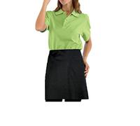 tessile astorino Ricamo Gratuito - Grembiule Cuoco da Cucina Corto - Divisa Lavoro Unisex per BBQ, Ristorante, Cameriere, Casalinga, Bar, Chef, Pizzaiolo, Pizzeria - Nero - Grembiuli Personalizzati