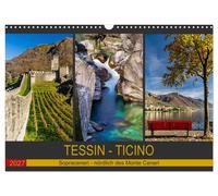 Tessin - Ticino (Wandkalender 2027 DIN A3 quer), CALVENDO Monatskalender