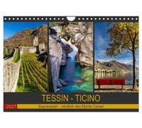 Tessin - Ticino (Wandkalender 2027 DIN A4 quer), CALVENDO Monatskalender