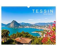 TESSIN Werner Dieterich (Wandkalender 2027 DIN A3 quer), CALVENDO Monatskalender