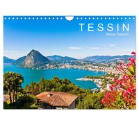 TESSIN Werner Dieterich (Wandkalender 2027 DIN A4 quer), CALVENDO Monatskalender