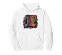 Tessitore di Arazzi Navetta Telaio Arti della Fibra del Felpa con Cappuccio