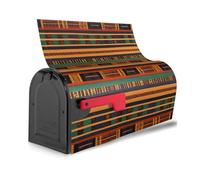 tessitura africana Stampa Riutilizzabile Copertura della cassetta postale Impermeabile Decorazione Della Cassetta Postale Magnetica Protezione Solare Unico