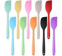 TESSTSY 10 Pezzi Leccapentole Silicone Professionali, Piccola Spatola