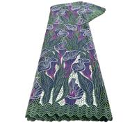 Tessuti francesi nigeriani del pizzo del tessuto chiffon africano del pizzo per le donne di nozze